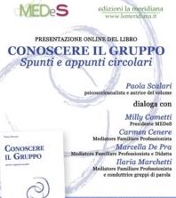 Presentazione online del volume “CONOSCERE IL GRUPPO”